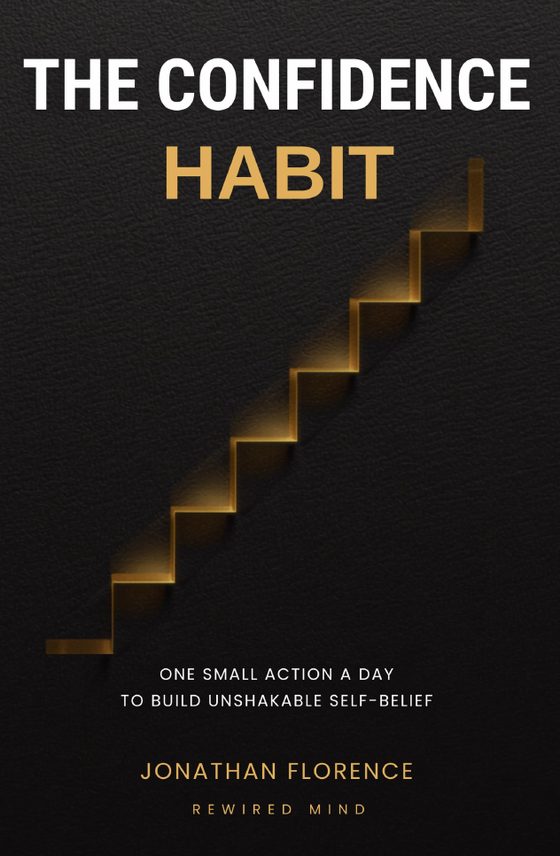 The Confidence Habit — One Small Action a Day to Build Unshakable Self-Belief book cover