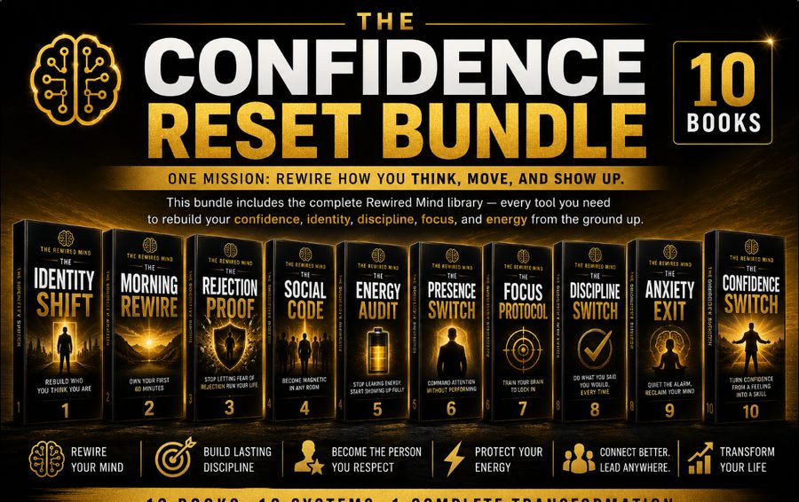 The Complete Rewired Mind Library — 10 Books. 10 Systems. One Complete Transformation. book cover